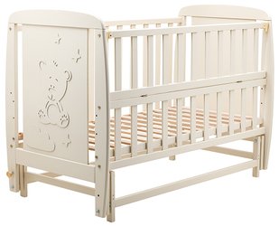 Купити Ліжко Babyroom Умка DUMO-02 (маятник, відкидна боковина) 4 874 грн недорого, дешево