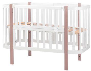 Купить Кровать-трансформер Babyroom Луна белая - капучино 4 899 грн недорого