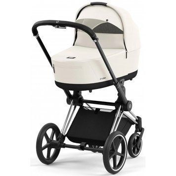 Купить Коляска 2 в 1 Cybex Priam Off White шасси Chrome Black 51 500 грн недорого