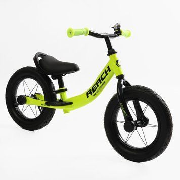 Купить Беговел 12" Corso Reach RC-6047-43 (надувные колеса 12 дюймов, подножка, подстава для ног) 1 221 грн недорого