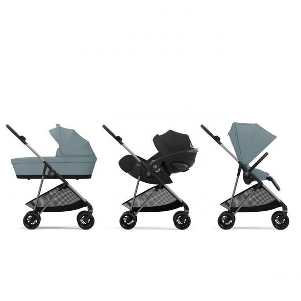 Купить Коляска 2 в 1 Cybex Melio Stormy Blue 30 500 грн недорого