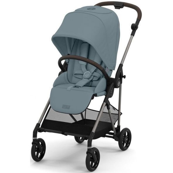 Купить Коляска 2 в 1 Cybex Melio Stormy Blue 30 500 грн недорого