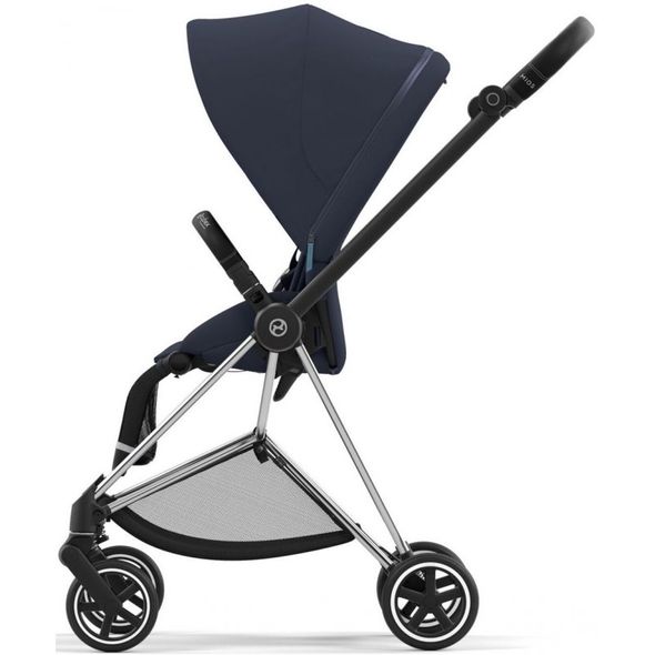 Купити Коляска дитяча 2 в 1 Cybex Mios Lux Dark Navy шасі Chrome Black 38 890 грн недорого, дешево