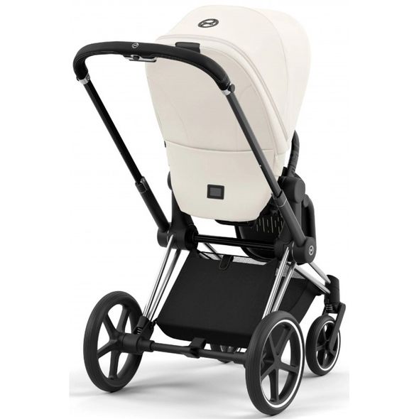 Купити Коляска дитяча 2 в 1 Cybex Priam Off White шасі Chrome Black 49 080 грн недорого, дешево