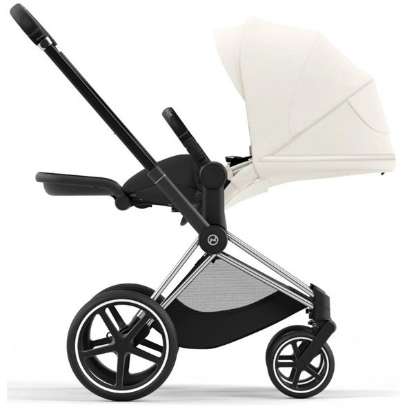 Купити Коляска дитяча 2 в 1 Cybex Priam Off White шасі Chrome Black 49 080 грн недорого, дешево