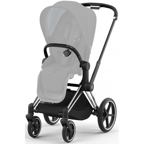 Купити Коляска дитяча 2 в 1 Cybex Priam Off White шасі Chrome Black 49 080 грн недорого, дешево