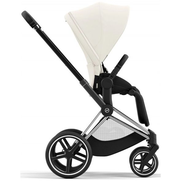 Купити Коляска дитяча 2 в 1 Cybex Priam Off White шасі Chrome Black 49 080 грн недорого, дешево