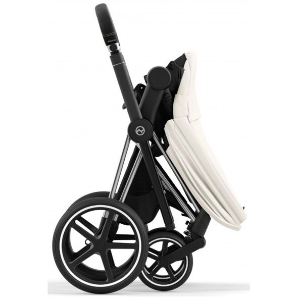 Купити Коляска дитяча 2 в 1 Cybex Priam Off White шасі Chrome Black 49 080 грн недорого, дешево