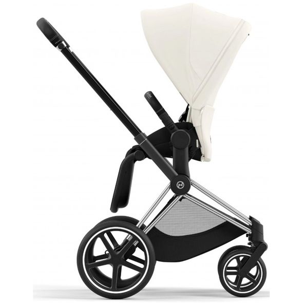 Купити Коляска дитяча 2 в 1 Cybex Priam Off White шасі Chrome Black 49 080 грн недорого, дешево