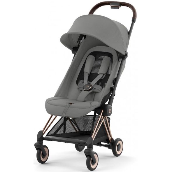 Купити Прогулянкова коляска Cybex Coya Rosegold Mirage Grey 19 900 грн недорого, дешево