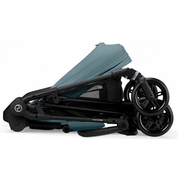 Купить Прогулочная коляска Cybex Melio Carbon Stormy Blue 21 900 грн недорого