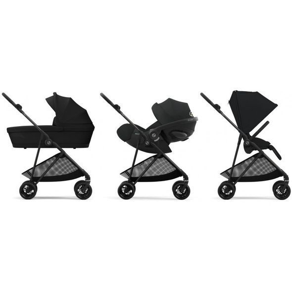 Купить Прогулочная коляска Cybex Melio Carbon Stormy Blue 21 900 грн недорого
