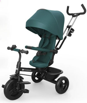 Купить Трехколесный велосипед Kinderkraft Aston 2 Plus Green 5 790 грн недорого