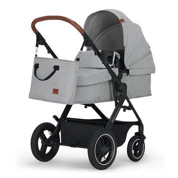 Купити Коляска дитяча 3 в 1 Kinderkraft B-Tour Silver Gray 15 990 грн недорого, дешево