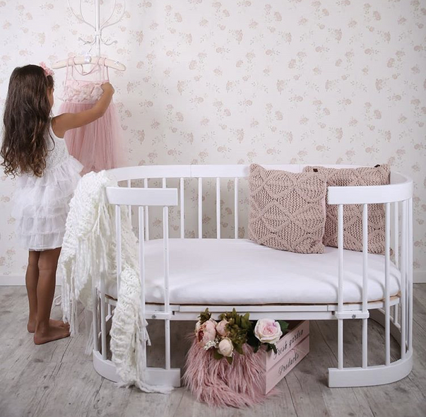 Купити Дитяче ліжечко Tweeto (7 в 1) White Т 01 11 000 грн недорого, дешево