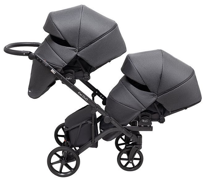 Купить Коляска 2 в 1 для двойни Bair Kiwi DUO Soft BKD-219-1 28 999 грн недорого