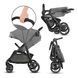 Купить Прогулочная коляска Kinderkraft Grande City Grey 6 190 грн недорого