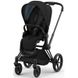 Купити Коляска дитяча 2 в 1 Cybex Priam Sepia Black шасі Matt Black 51 600 грн недорого