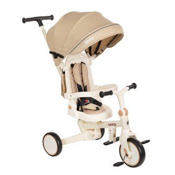 Купить Трехколесный складной велосипед-трансформер Tilly Snap T-391 белый 3 780 грн недорого