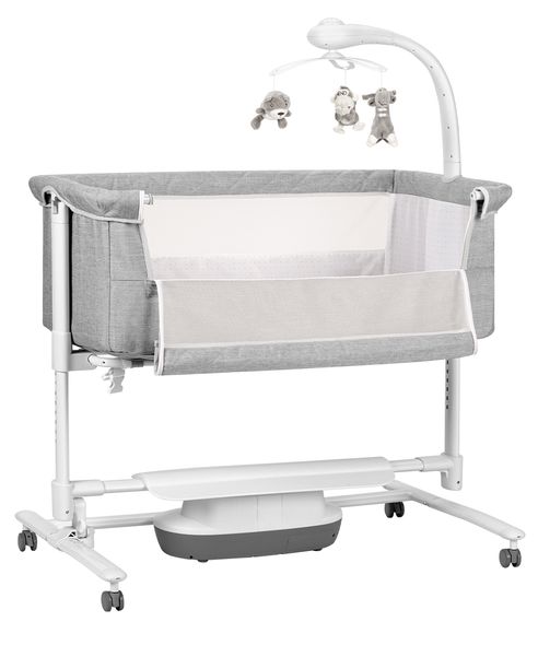 Купити Дитяче ліжечко 3 в 1 Carrello Bloom CRL-10304 Cadet Grey 6 805 грн недорого, дешево