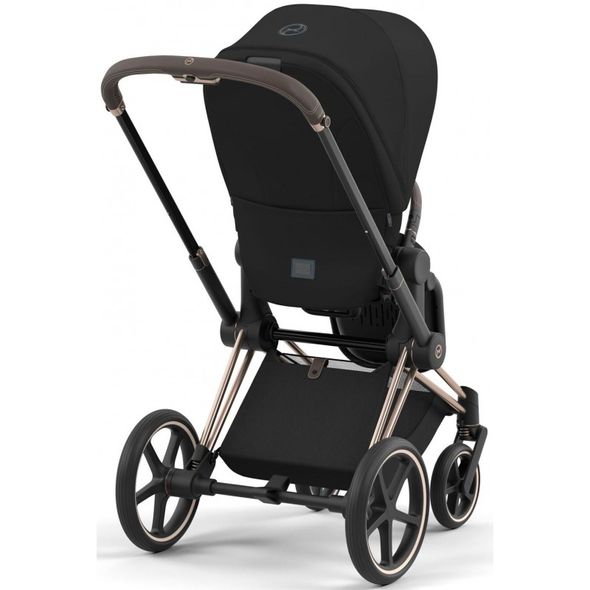 Купити Коляска дитяча 2 в 1 Cybex Priam Sepia Black шасі Rosegold 53 600 грн недорого, дешево