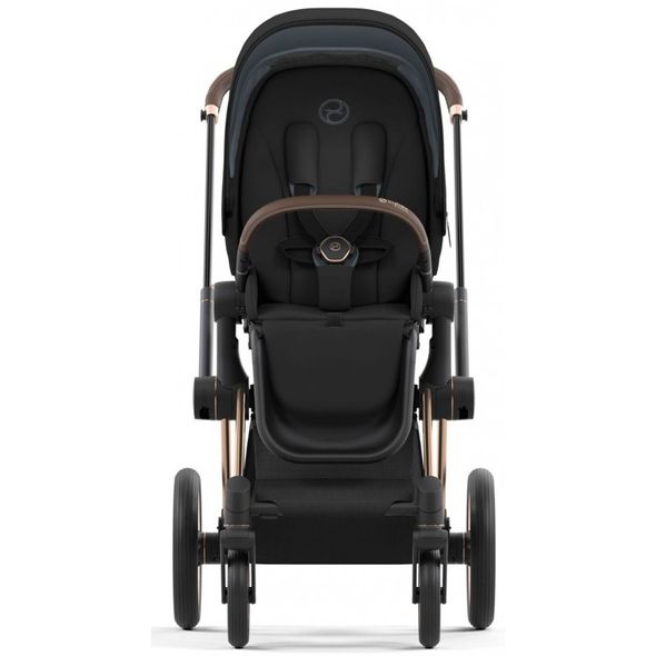 Купити Коляска дитяча 2 в 1 Cybex Priam Sepia Black шасі Rosegold 53 600 грн недорого, дешево