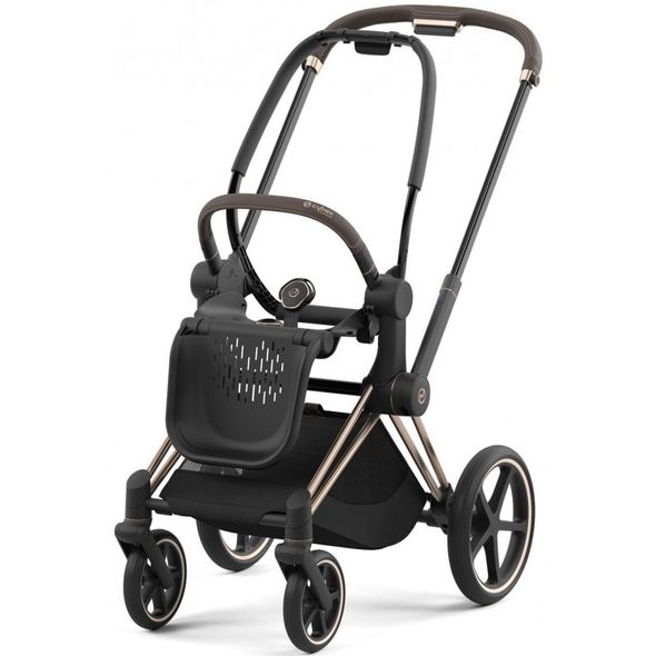 Купити Коляска дитяча 2 в 1 Cybex Priam Sepia Black шасі Rosegold 53 600 грн недорого, дешево