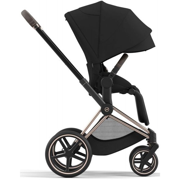 Купити Коляска дитяча 2 в 1 Cybex Priam Sepia Black шасі Rosegold 53 600 грн недорого, дешево