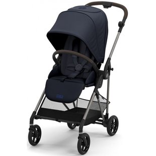 Купити Прогулянкова коляска Cybex Melio Dark Blue 20 500 грн недорого, дешево