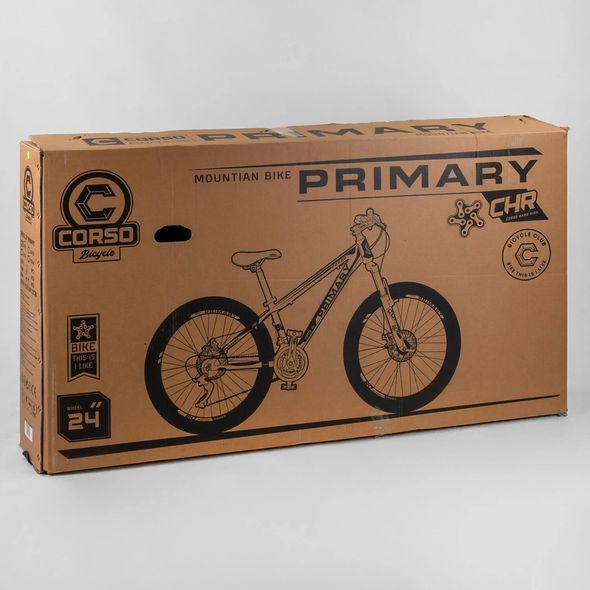 Купить Детский спортивный велосипед 24" CORSO Primary 93548 4 195 грн недорого
