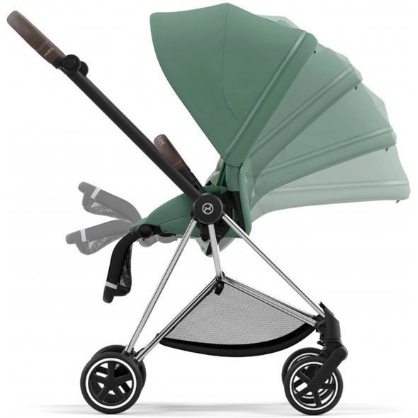 Купить Коляска 2 в 1 Cybex Mios Lux Leaf Green шасси Chrome Brown 41 290 грн недорого