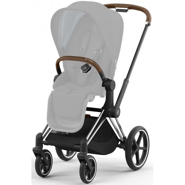 Купити Коляска дитяча 2 в 1 Cybex Priam Sepia Black шасі Chrome Brown 51 600 грн недорого, дешево