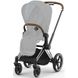 Купити Коляска дитяча 2 в 1 Cybex Priam Sepia Black шасі Chrome Brown 51 600 грн недорого