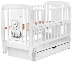 Купить Кровать Babyroom Собачка 1 (маятник, ящик, откидной бок) DSMYO-3 4 017 грн недорого