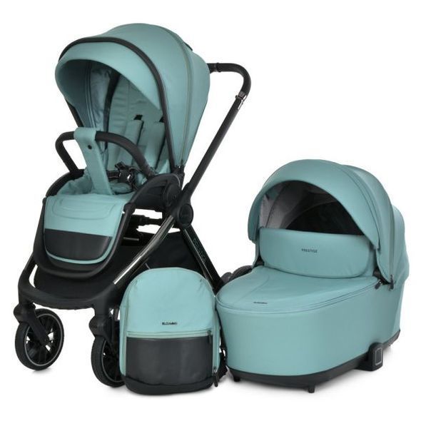 Купити Коляска дитяча 2 в 1 El Camino Prestige ME 1124-3 Jade Green 15 641 грн недорого, дешево