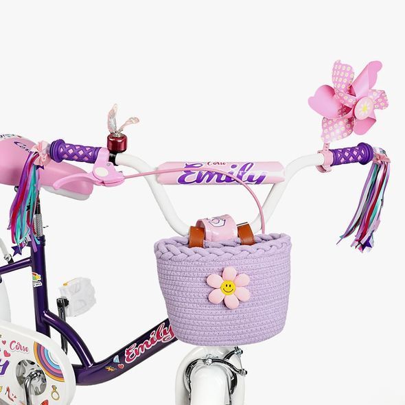 Купити Велосипед дитячий CORSO 20" Emily ML-99802 (допоміжні колеса, корзинка, крісло для ляльки) 4 498 грн недорого, дешево
