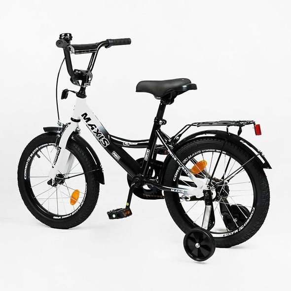 Купити Велосипед дитячий CORSO 16" Maxis MX-60711 (стальна рама, ручні гальма, допоміжні колеса) 3 324 грн недорого, дешево