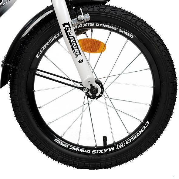 Купити Велосипед дитячий CORSO 16" Maxis MX-60711 (стальна рама, ручні гальма, допоміжні колеса) 3 324 грн недорого, дешево