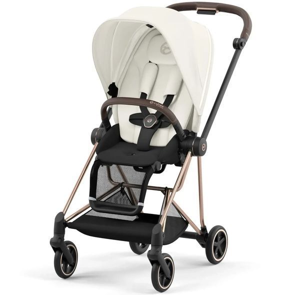 Купить Коляска 2 в 1 Cybex Mios Lux Off White шасси Rosegold 43 290 грн недорого