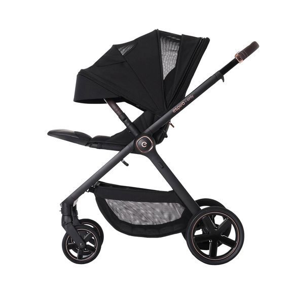 Купить Коляска 2 в 1 Espiro Only 410 Stylish Black 24 500 грн недорого
