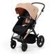 Купити Коляска дитяча 3 в 1 Kinderkraft Moov 2 Air Sand Beige 15 790 грн недорого