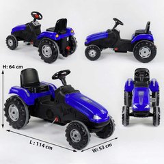 Купити Трактор педальний Pilsan 07-321 синій 4 124 грн недорого, дешево
