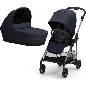 Купить Коляска 2 в 1 Cybex Melio Dark Blue 28 400 грн недорого