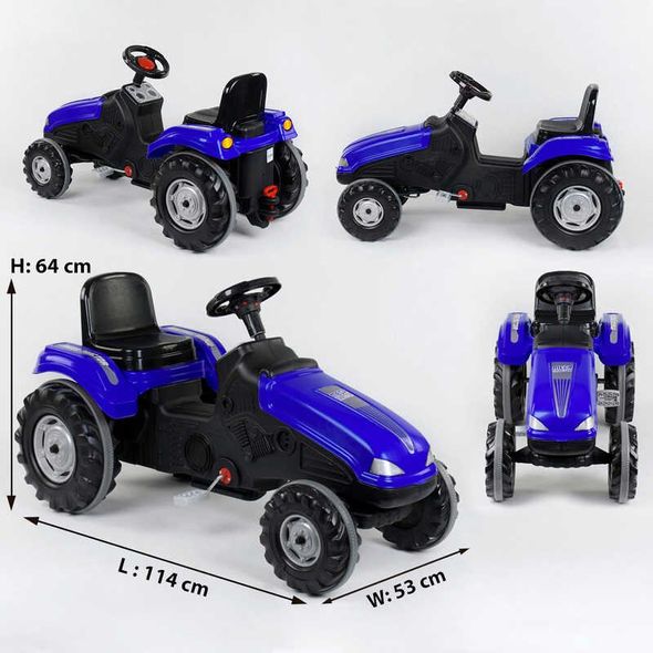 Купить Трактор педальный Pilsan 07-321 синий 3 990 грн недорого