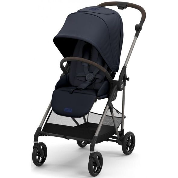 Купити Коляска дитяча 2 в 1 Cybex Melio Dark Blue 28 400 грн недорого, дешево