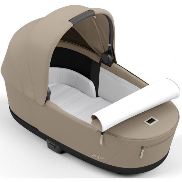 Купить Коляска 2 в 1 Cybex Priam Cozy Beige шасси Matt Black 55 600 грн недорого