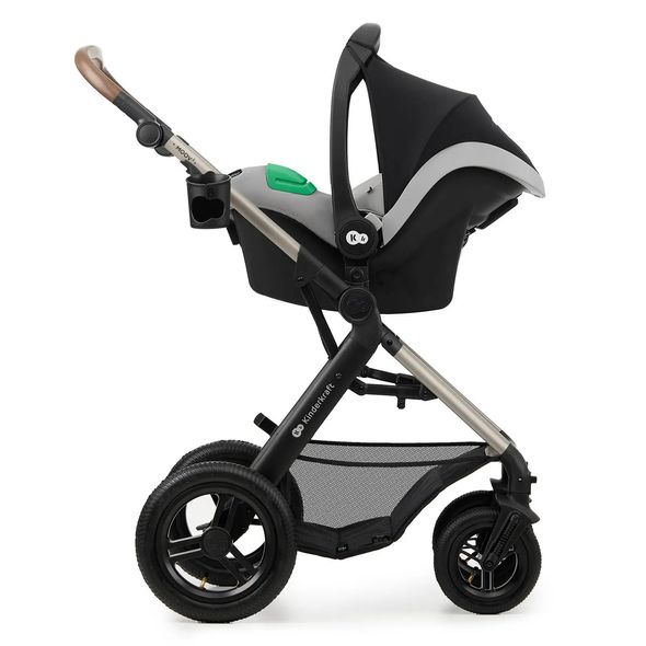 Купити Коляска дитяча 3 в 1 Kinderkraft Moov 2 Air Light Gray 13 790 грн недорого, дешево