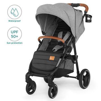 Купить Прогулочная коляска Kinderkraft Grande LX Gray 9 590 грн недорого