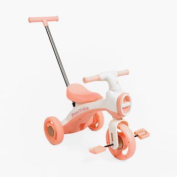 Купить Детский трехколесный велосипед Best Trike SH-28648 (родительская ручка, свет, музыка) 1 330 грн недорого