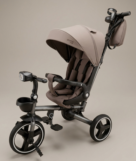 ᐉ Трехколесный складной велосипед El Camino Vector Flex ME 1231